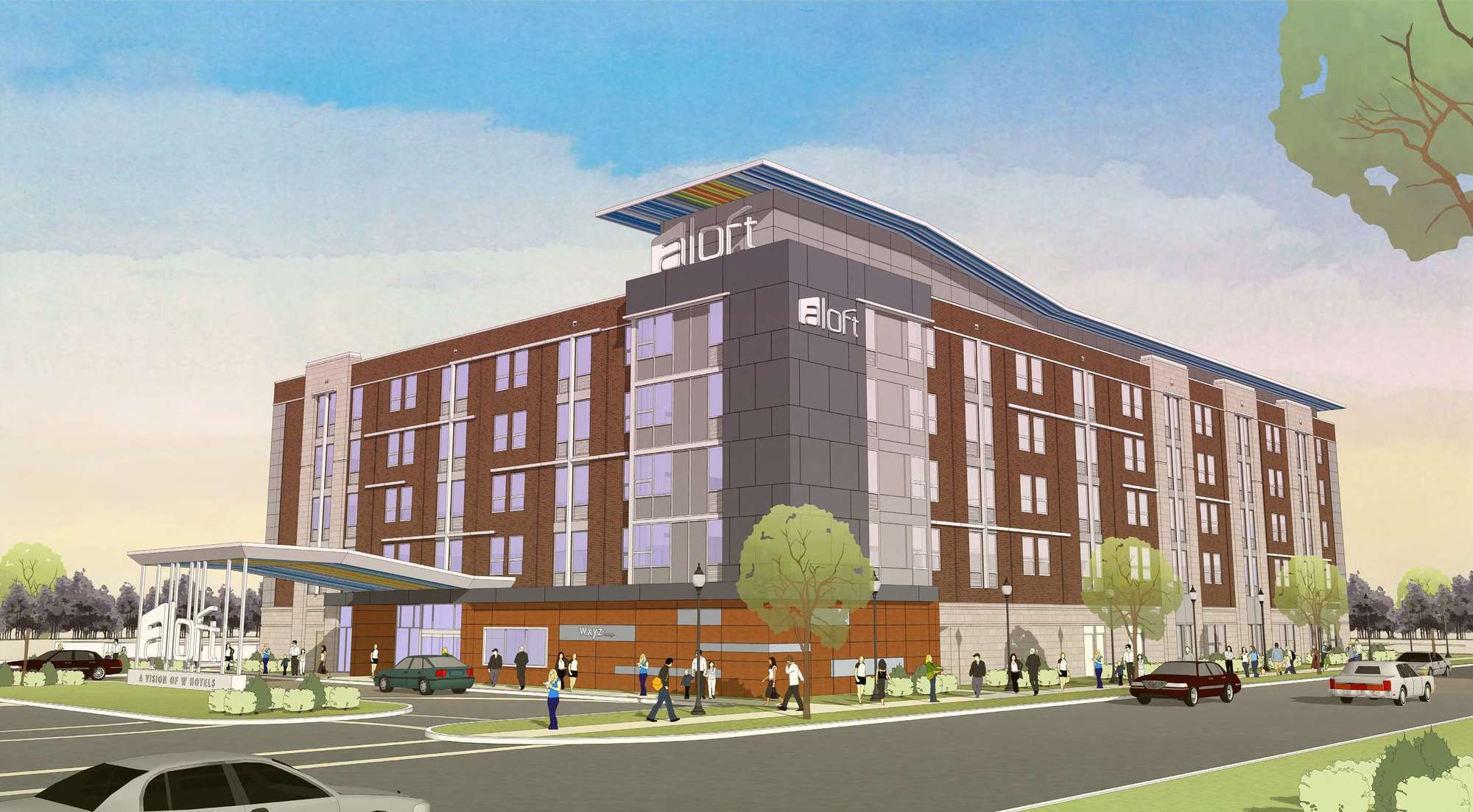 Aloft Syracuse Inner Harbor Exterior foto